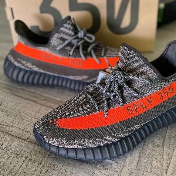 SOLD🦩🦜🦚ADIDAS MENS YEEZY BOOST 350 V2 BELYGA REFLECTIVE - Picture 1 of 9